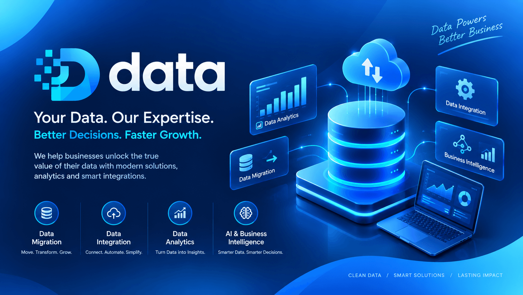 Data solutions — Foundations that move.